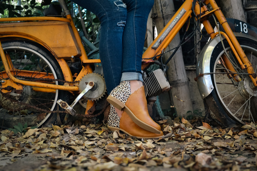 Lyla Boot Leopard & Tan