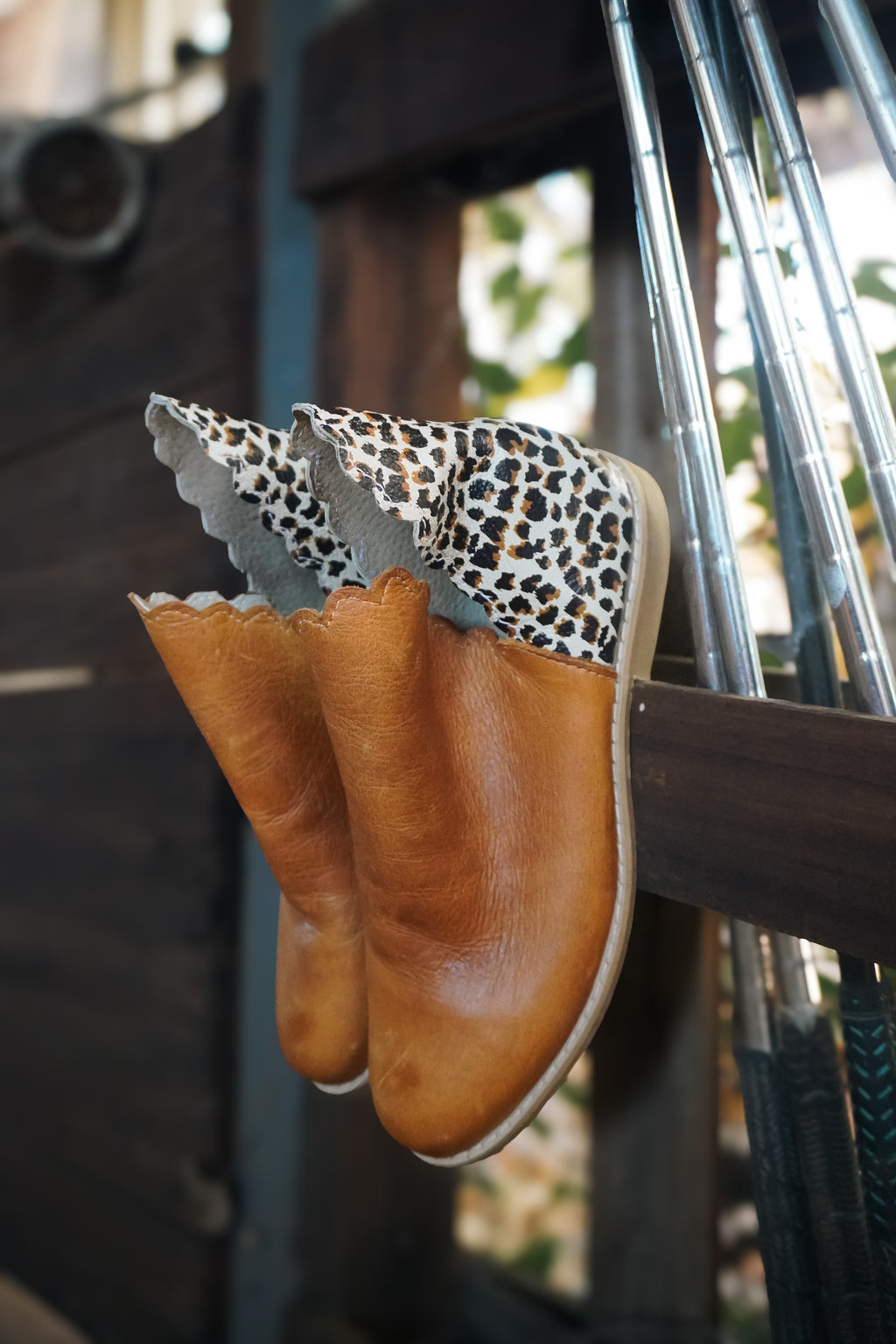 Lyla Boot Leopard & Tan