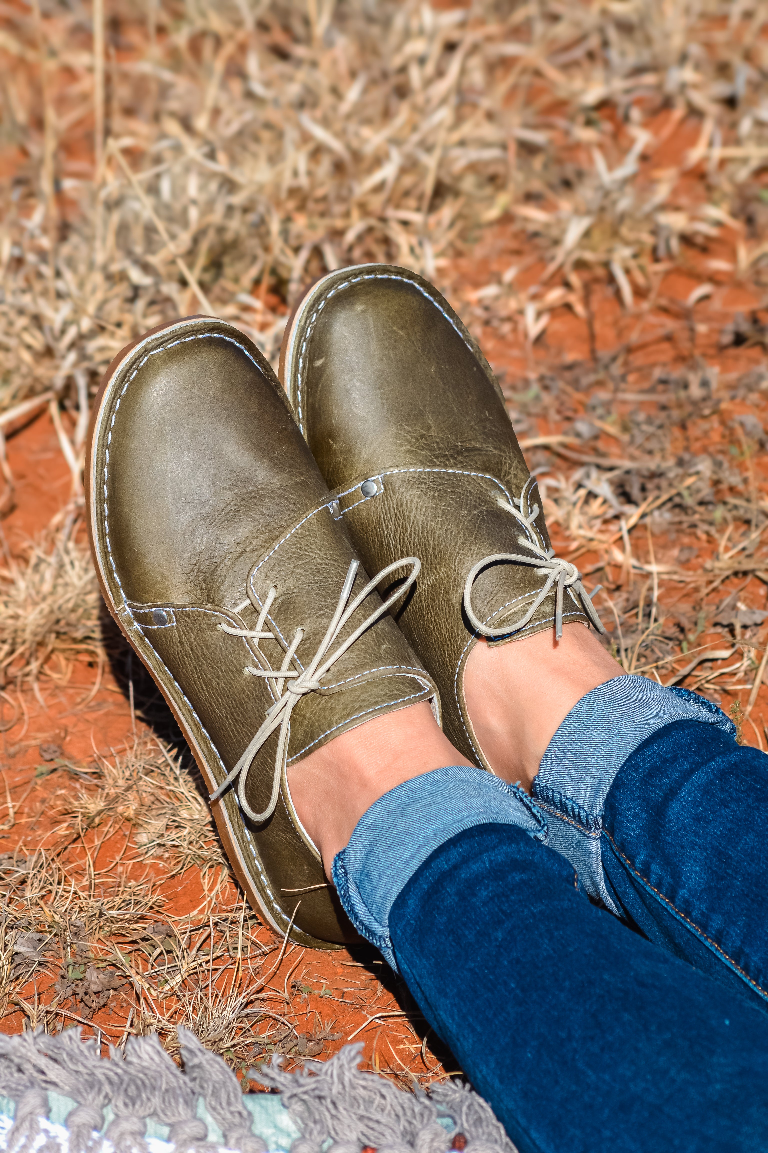 Ragel Vellie Olive Green