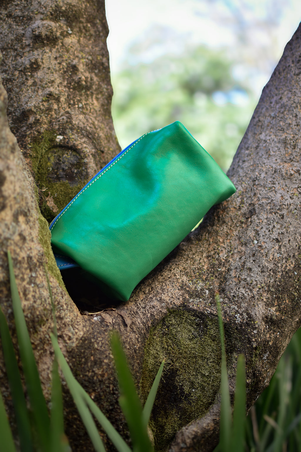 Pencil Bag Bottle Green