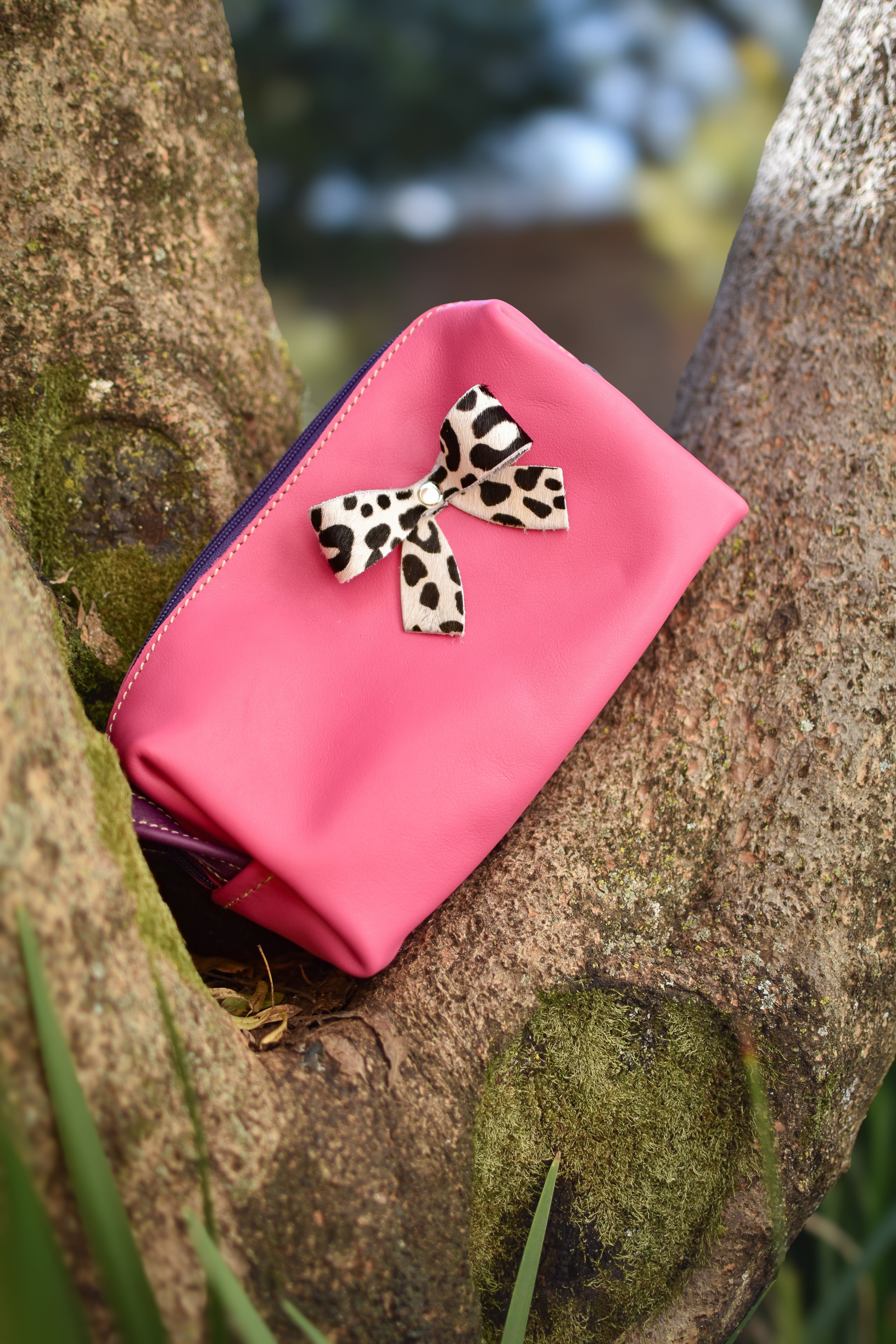 Pencil Bag Pink & Bow