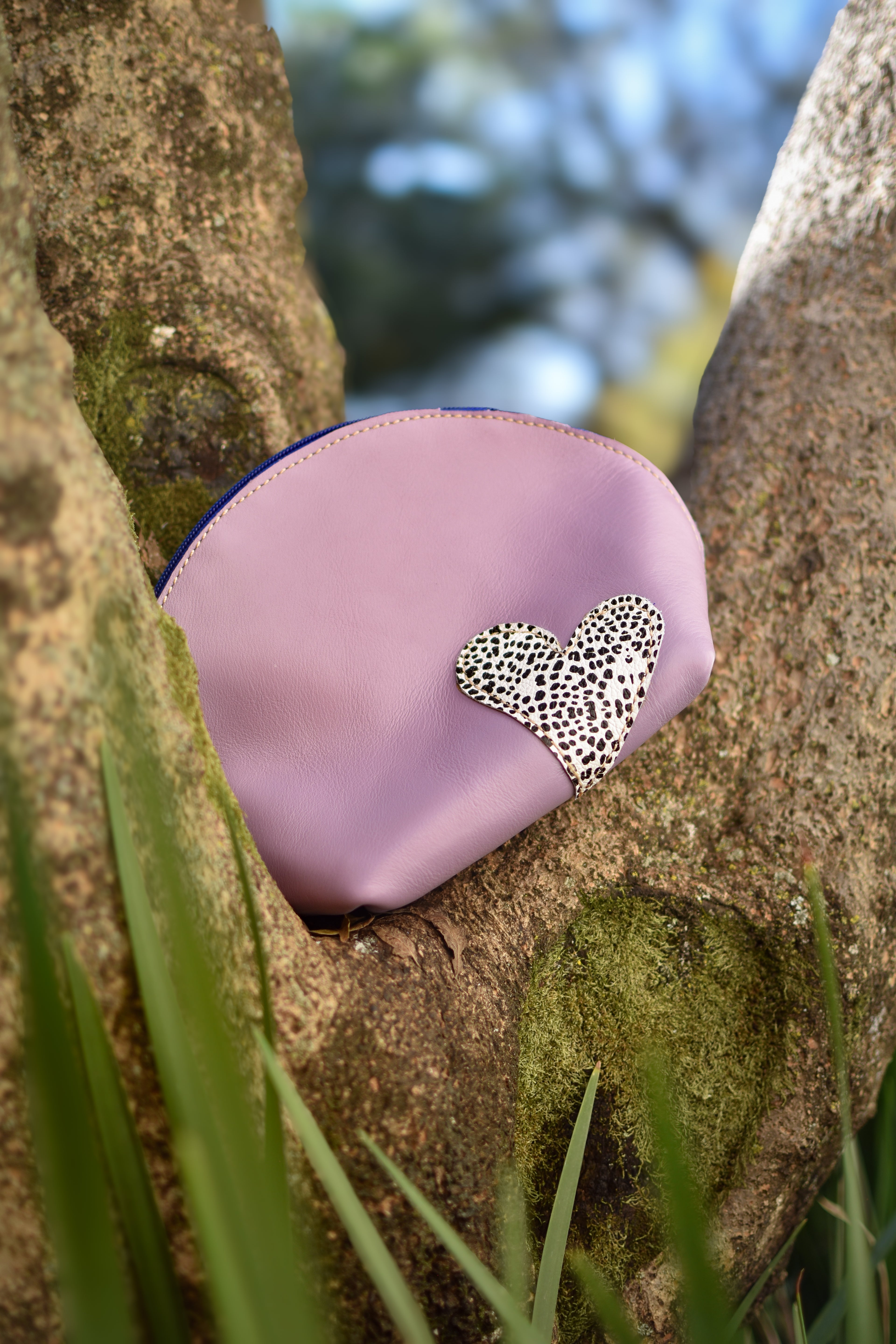 Makeup Bag Light Purple/Print