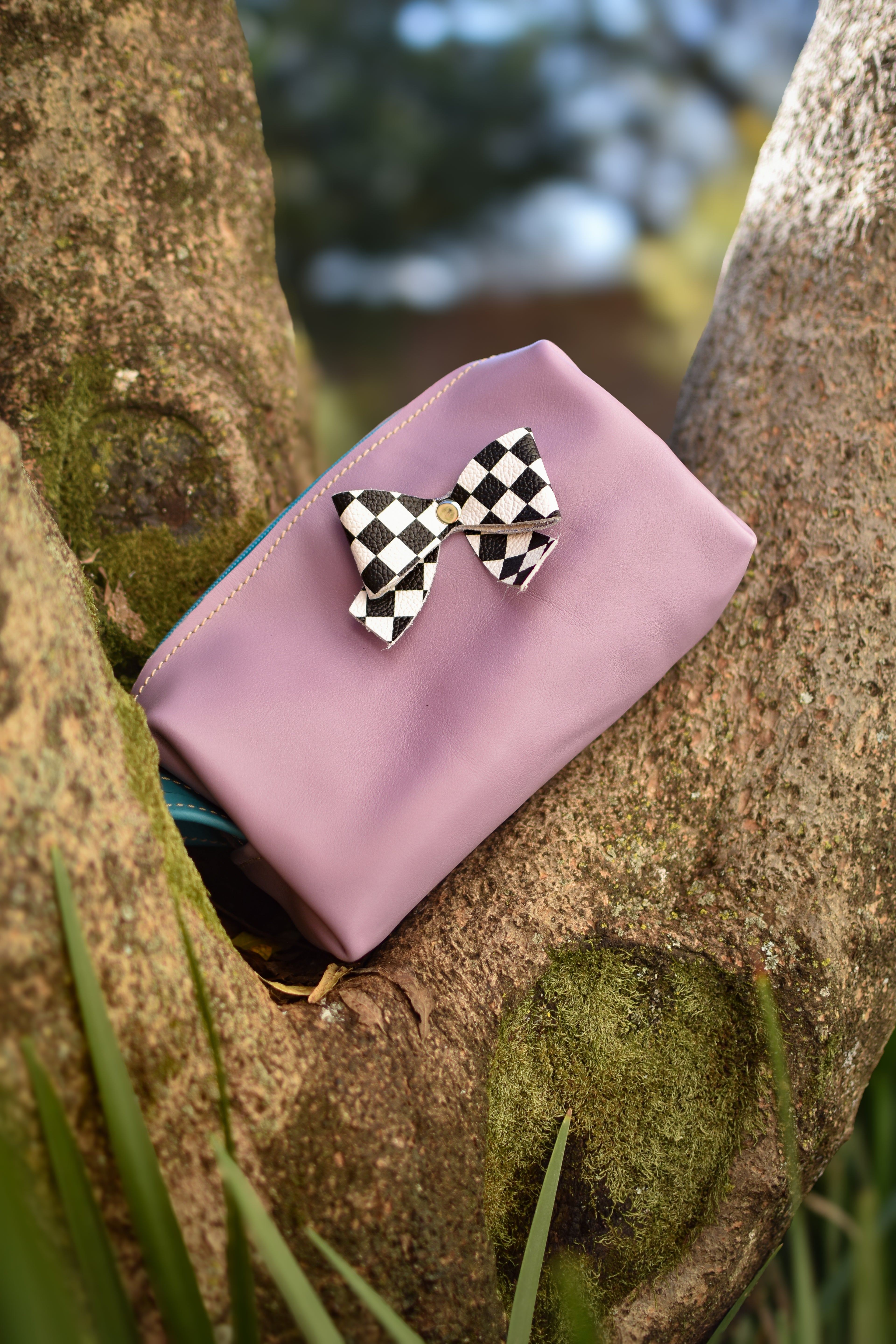 Pencil Bag Light Purple & Bow