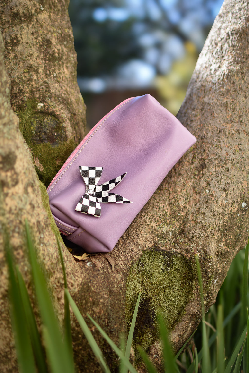 Pencil Bag Light Purple & Bow