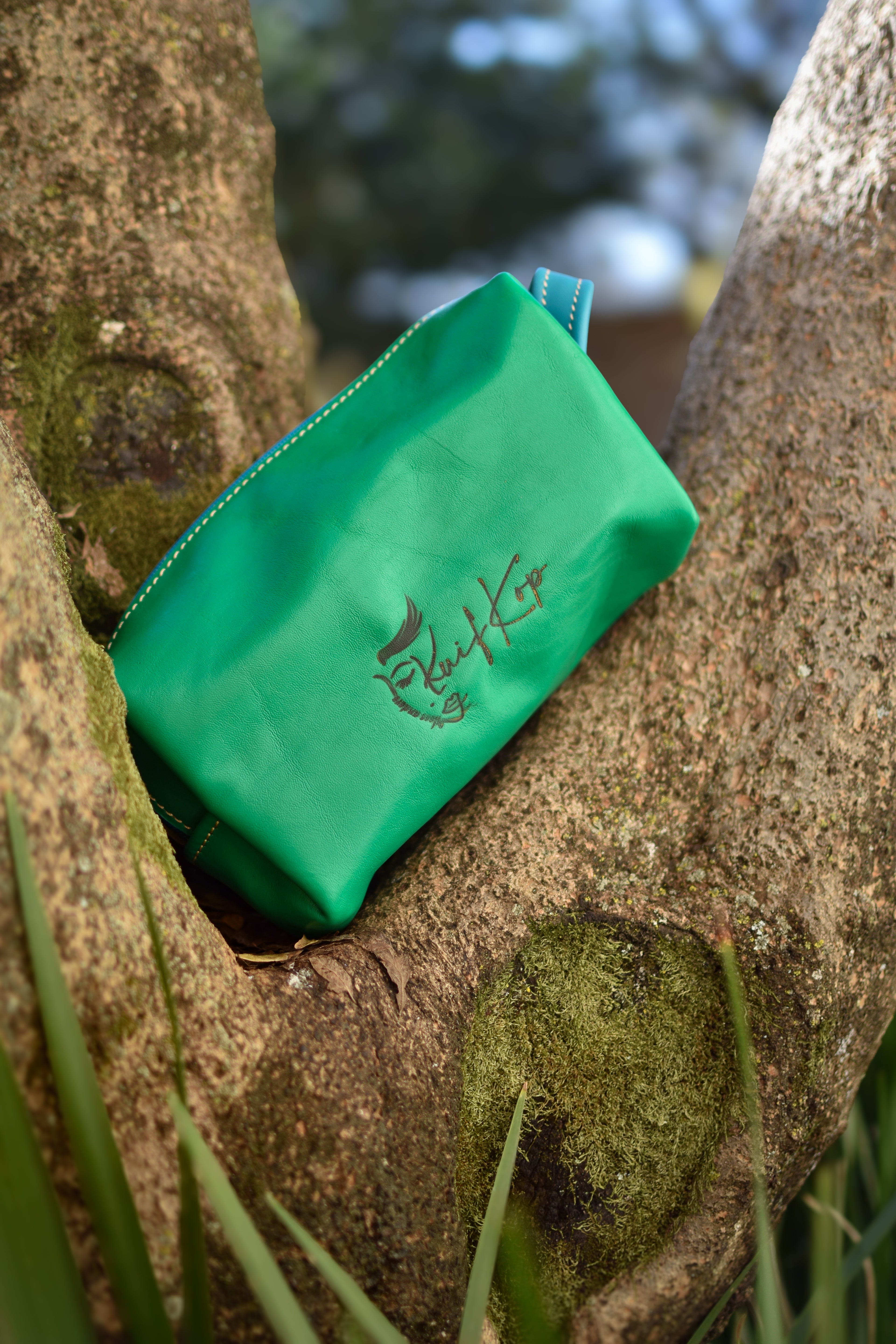 Pencil Bag Bottle Green