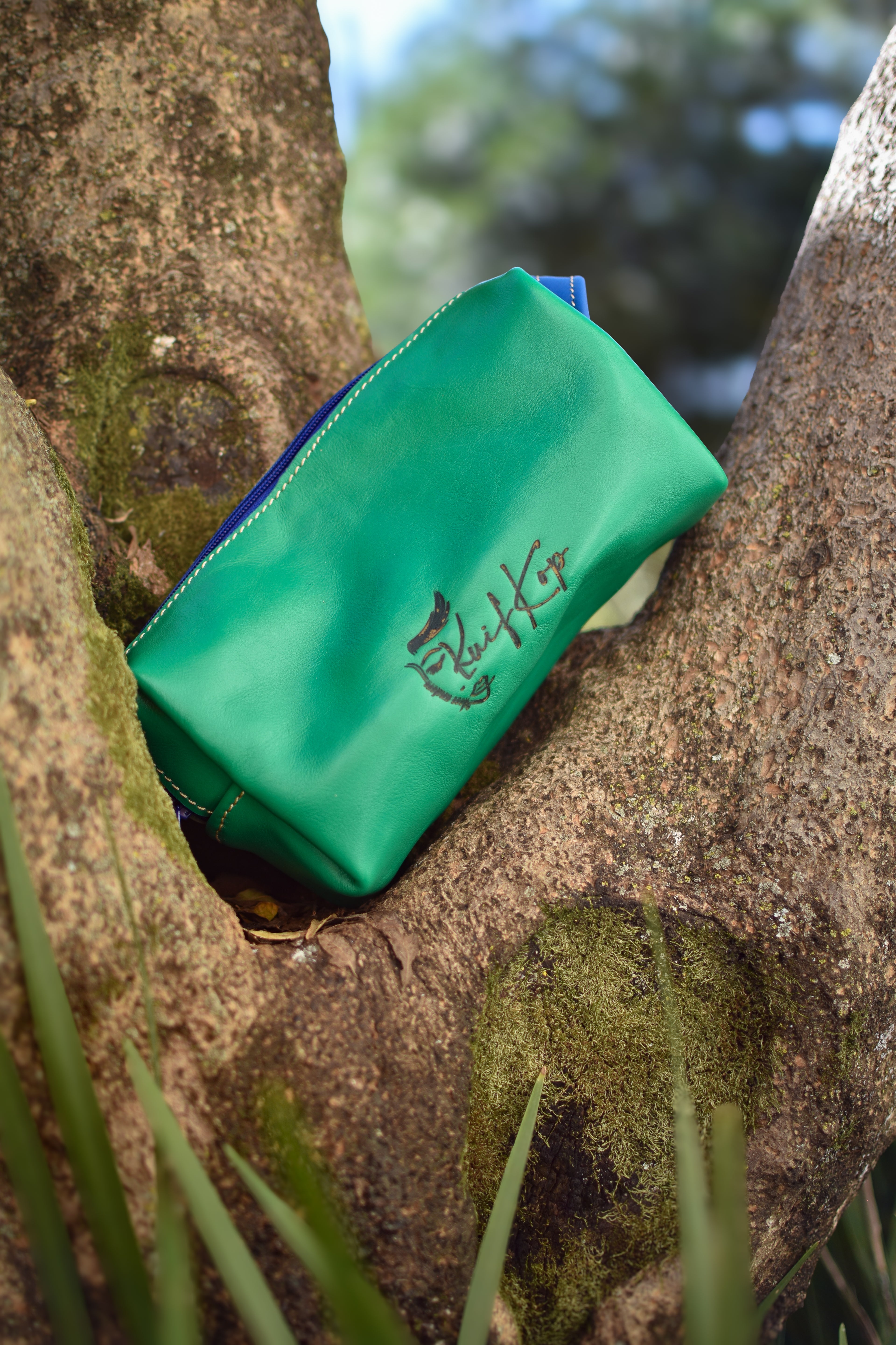 Pencil Bag Bottle Green