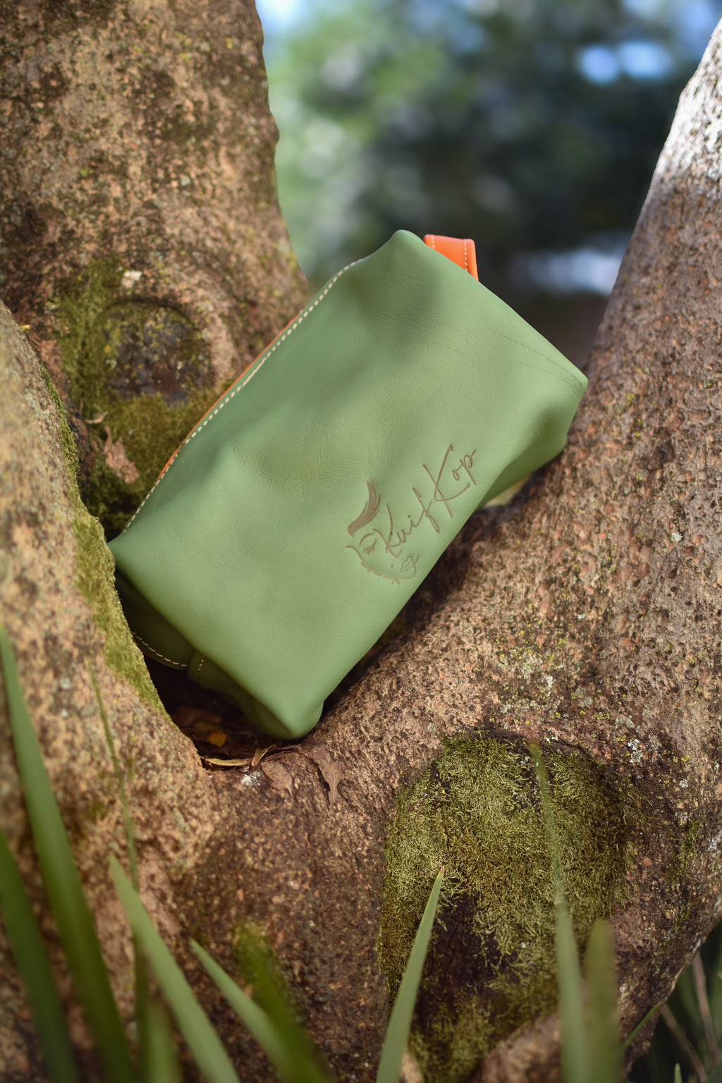 Pencil Bag Olive Green