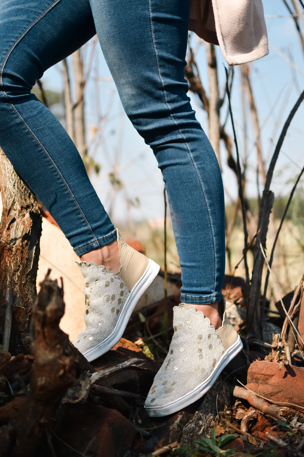 Olga Sneaker Boot Gold