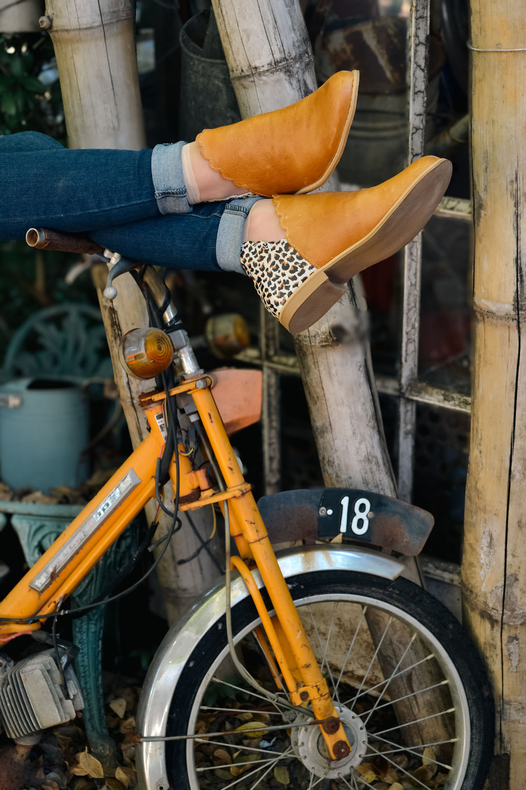Lyla Boot Leopard & Tan
